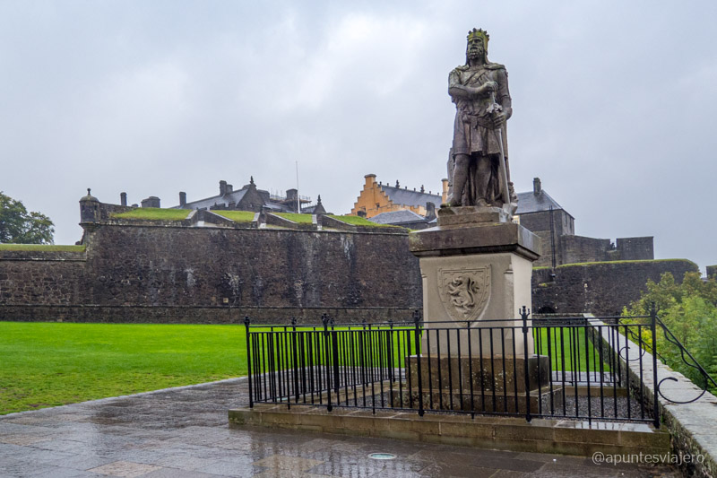 Estatua Robert The Bruce - Castillo de Stirling