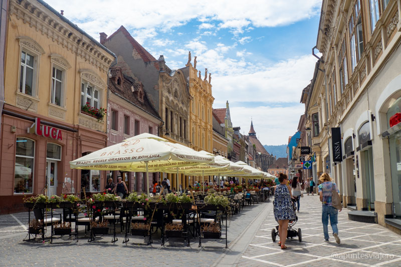Strada Republicii - Qué ver en Brasov - Rumanía