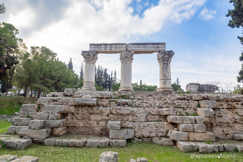 Templo de Octavia en Corinto