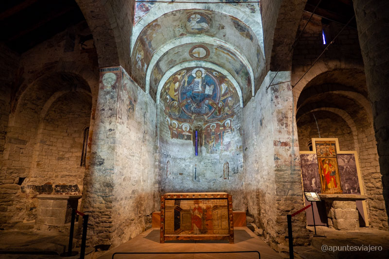 Video mapping en la Iglesia de Sant Climent de Taüll - Vall de Boí