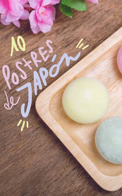 dulces y postres típicos de Japón